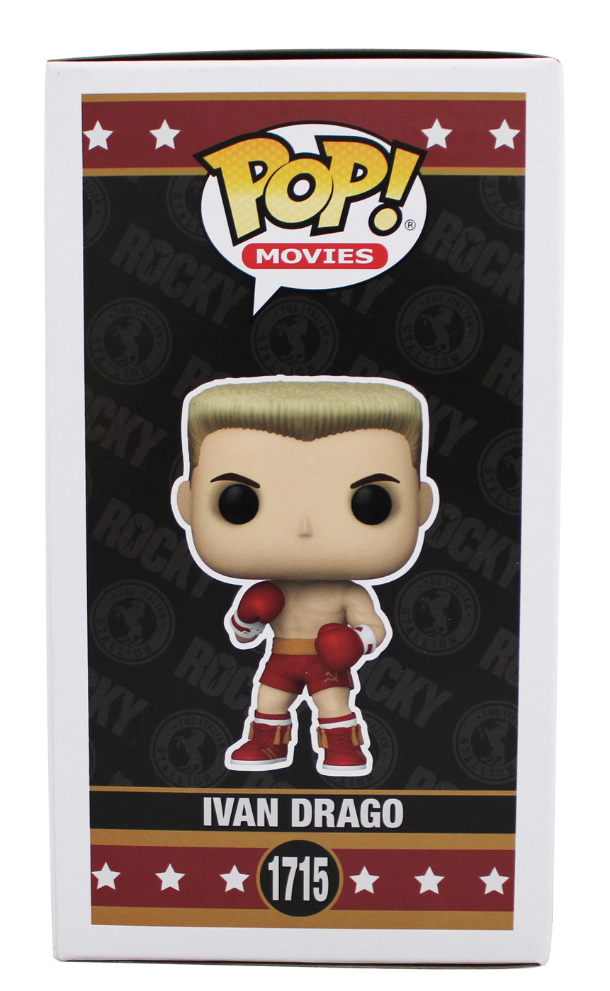 Dolph Lundgren Rocky IV Signed Ivan Drago #1715 Funko Pop Figure JSA #CF51269