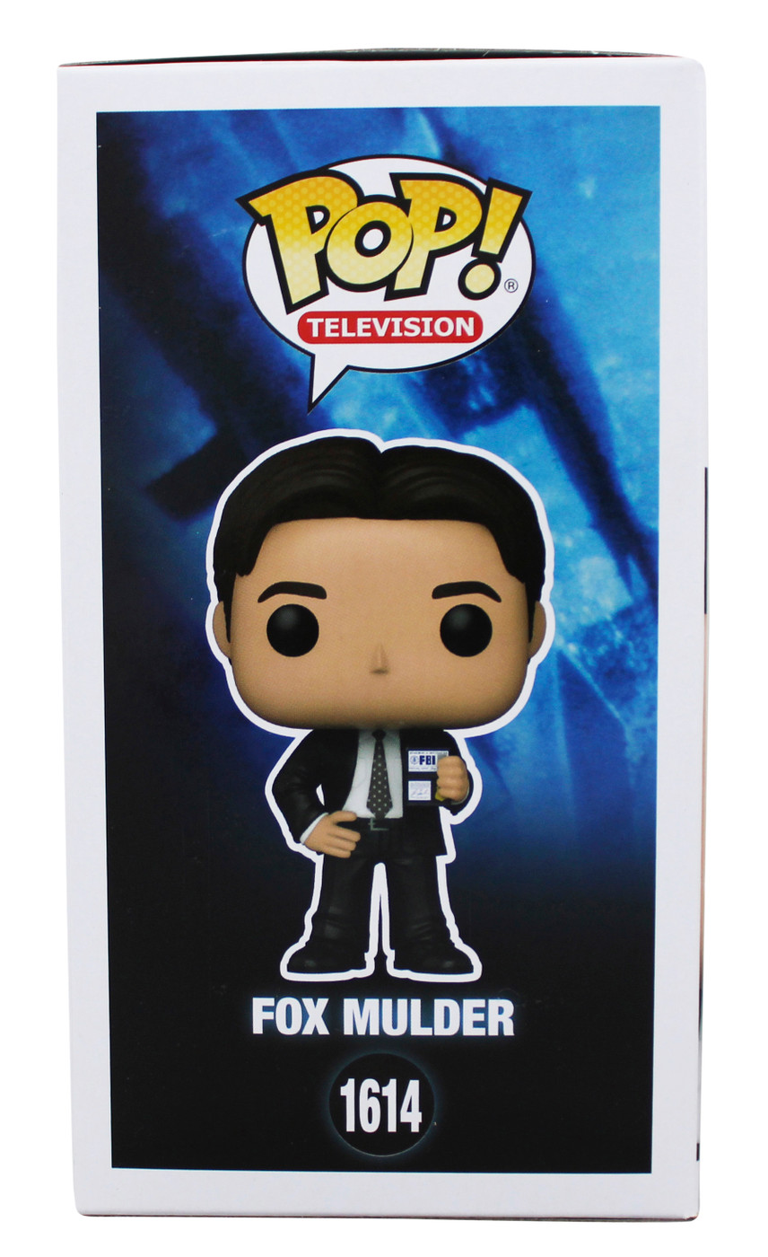 David Duchovny The X-Files Signed Fox Mulder #1614 Funko Pop Figure JSA #CI32782