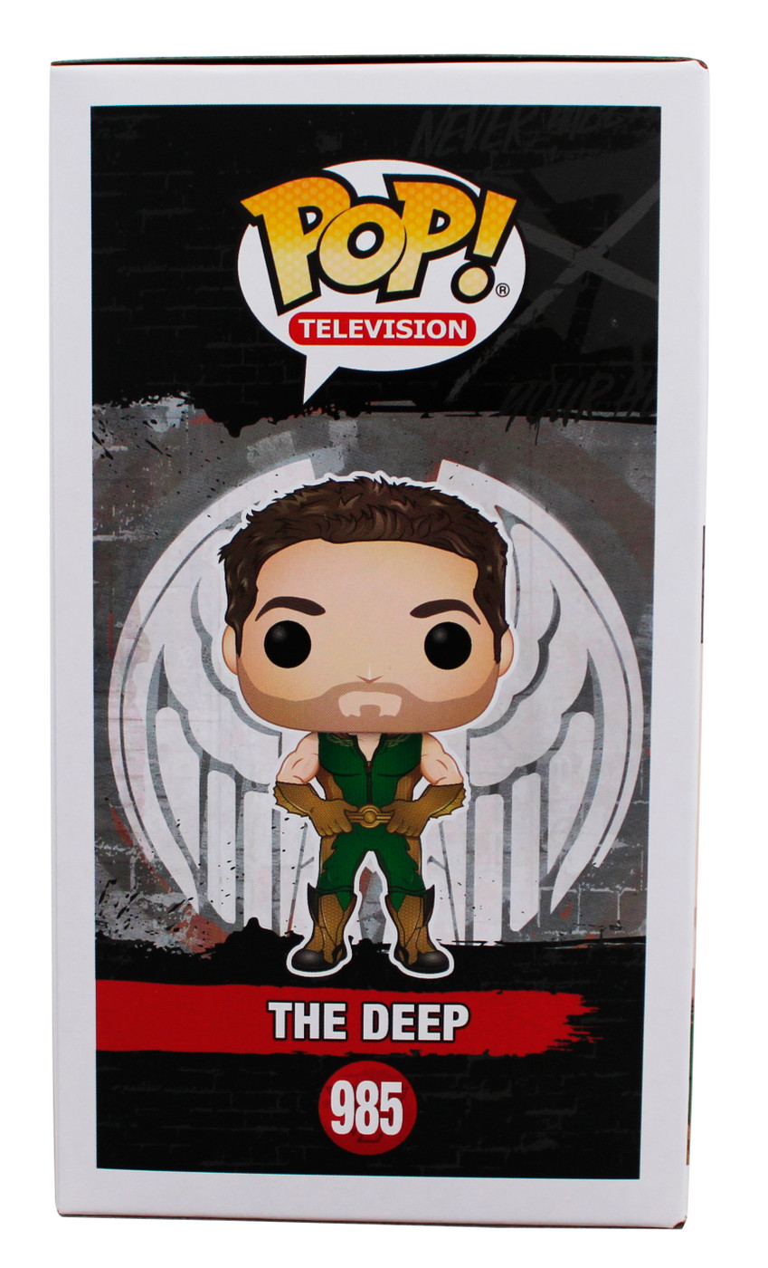 Chace Crawford The Boys Signed The Deep #985 Funko Pop Vinyl Figure BAS #BQ56269