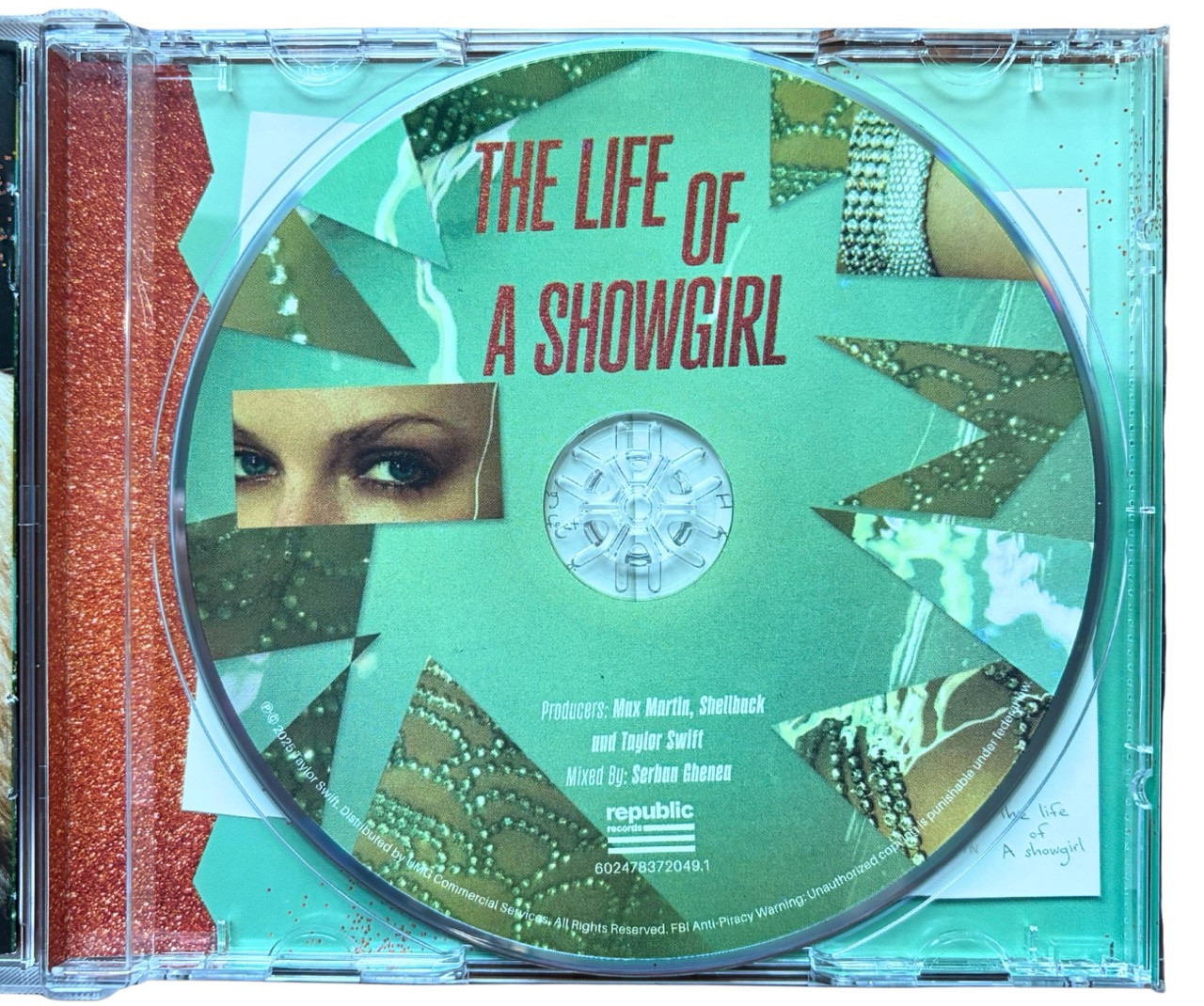 The Life of a Showgirl CD + Hand Signed Photo 3