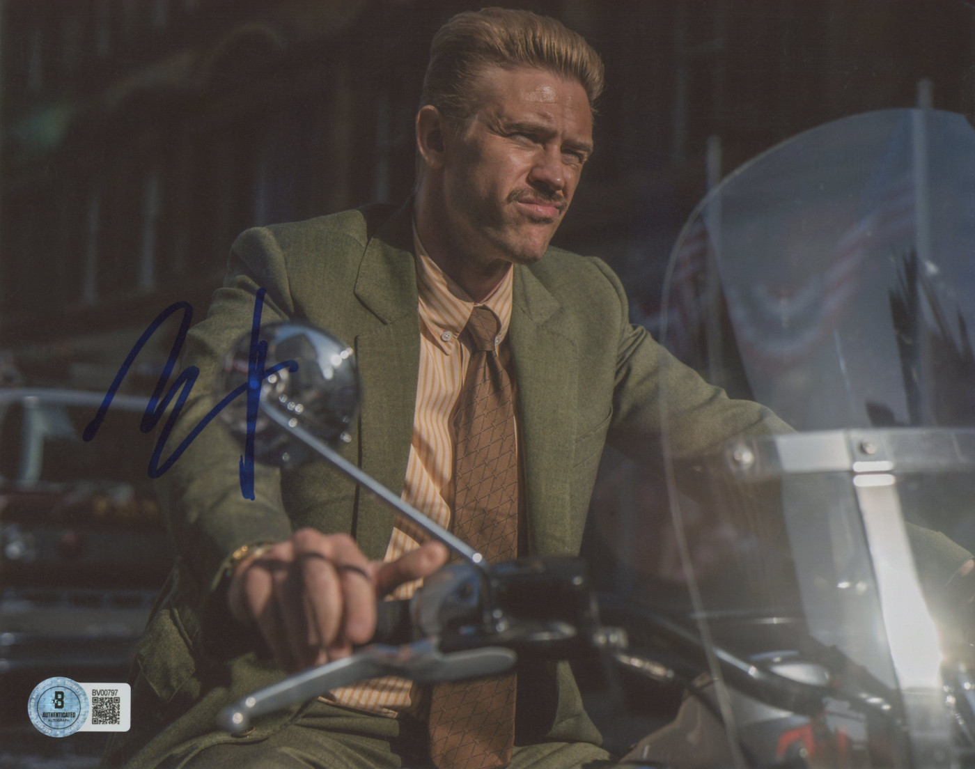 Boyd Holbrook Logan Authentic Signed 8x10 Photo Autographed BAS #BV00797