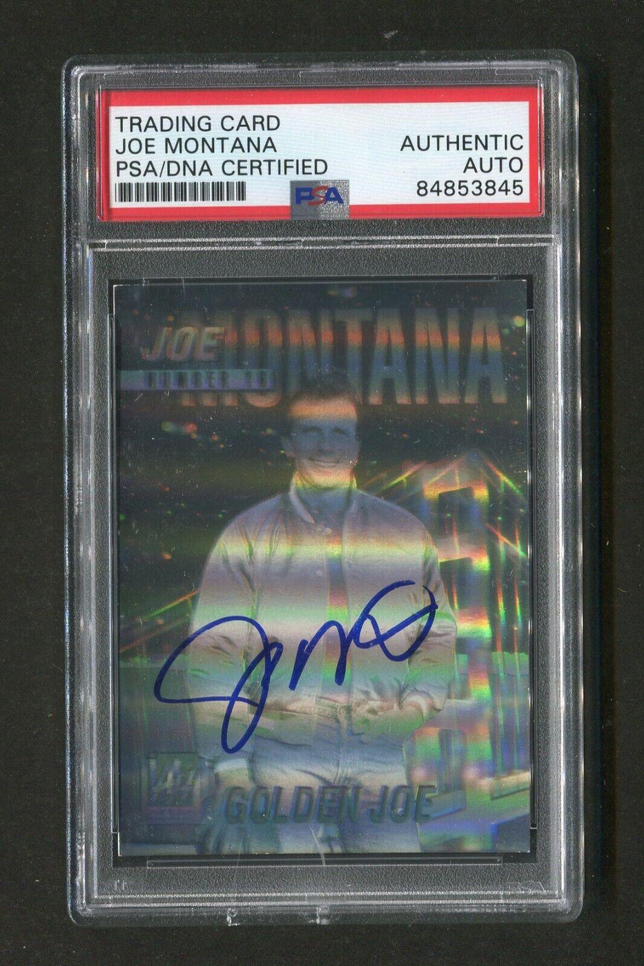 その他 Joe Montana Auto psa9 1991 Joe Montana PSA/DNA Authentic Autograph Arena Hologram Signed