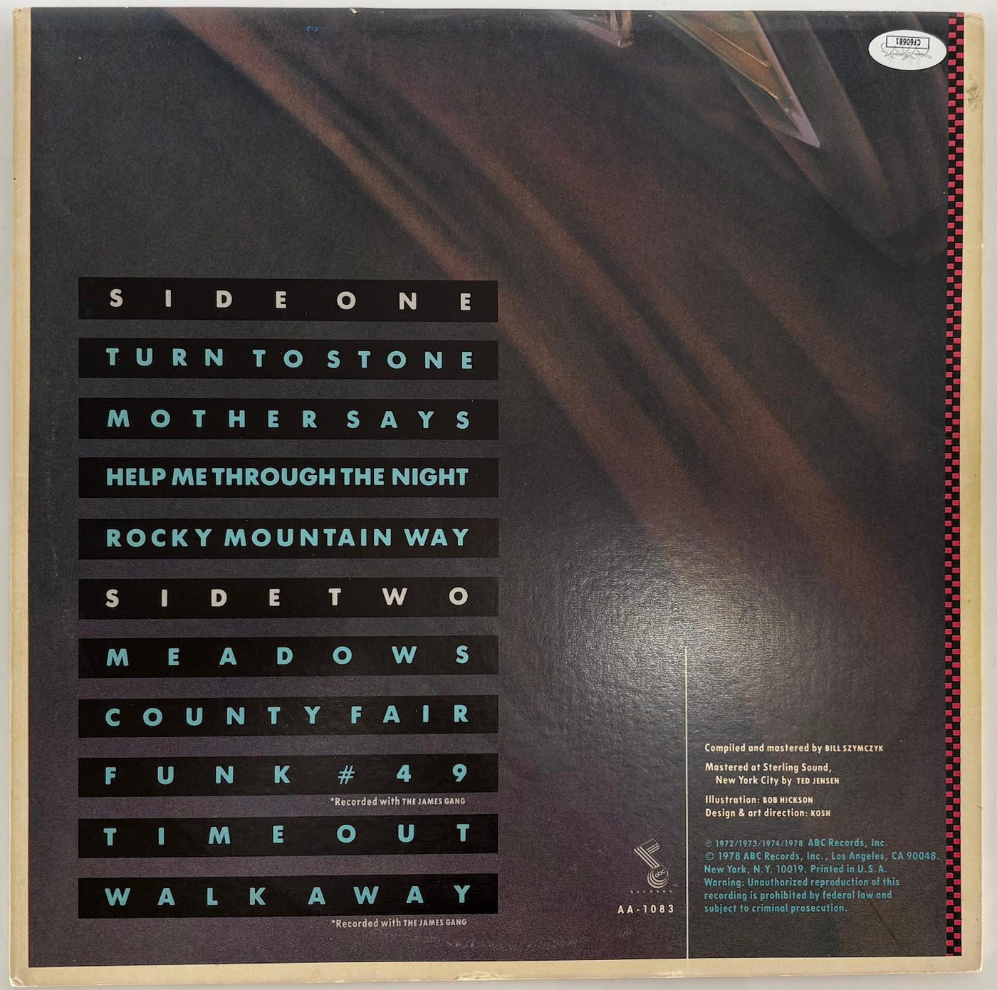 Joe Walsh "The Best of Joe Walsh"