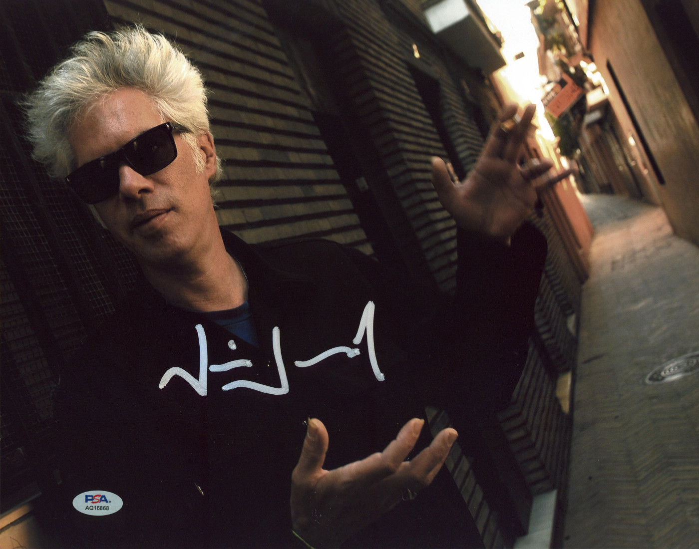 Jim Jarmusch The Limits Of Control Authentic Signed 11x14 Photo PSA/DNA #AQ16868