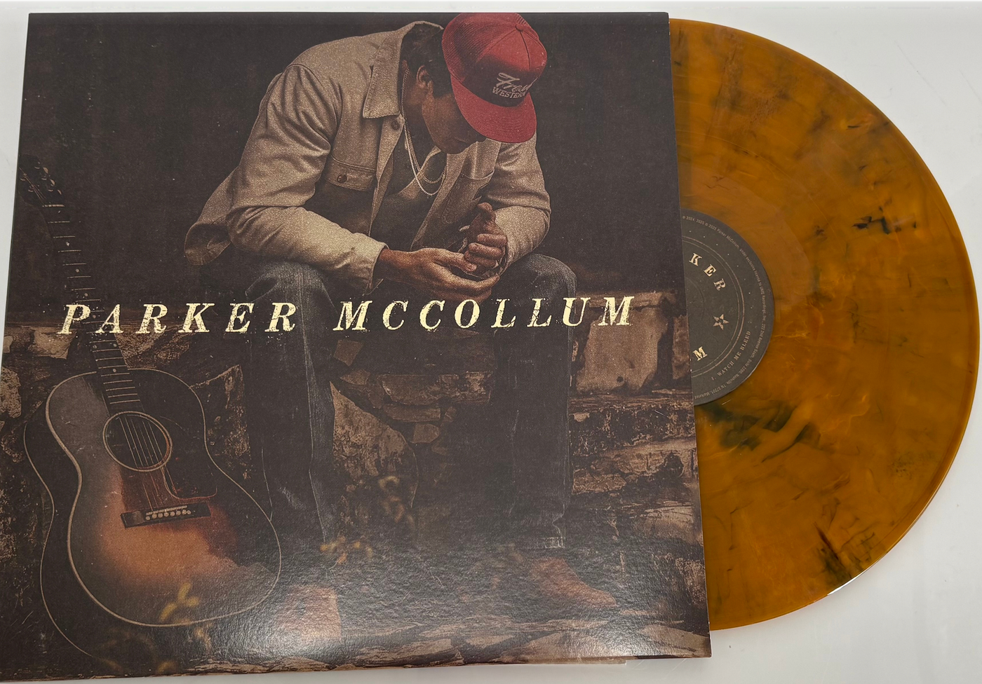 Parker McCollum "Self Titled" Brown Marble Vinyl