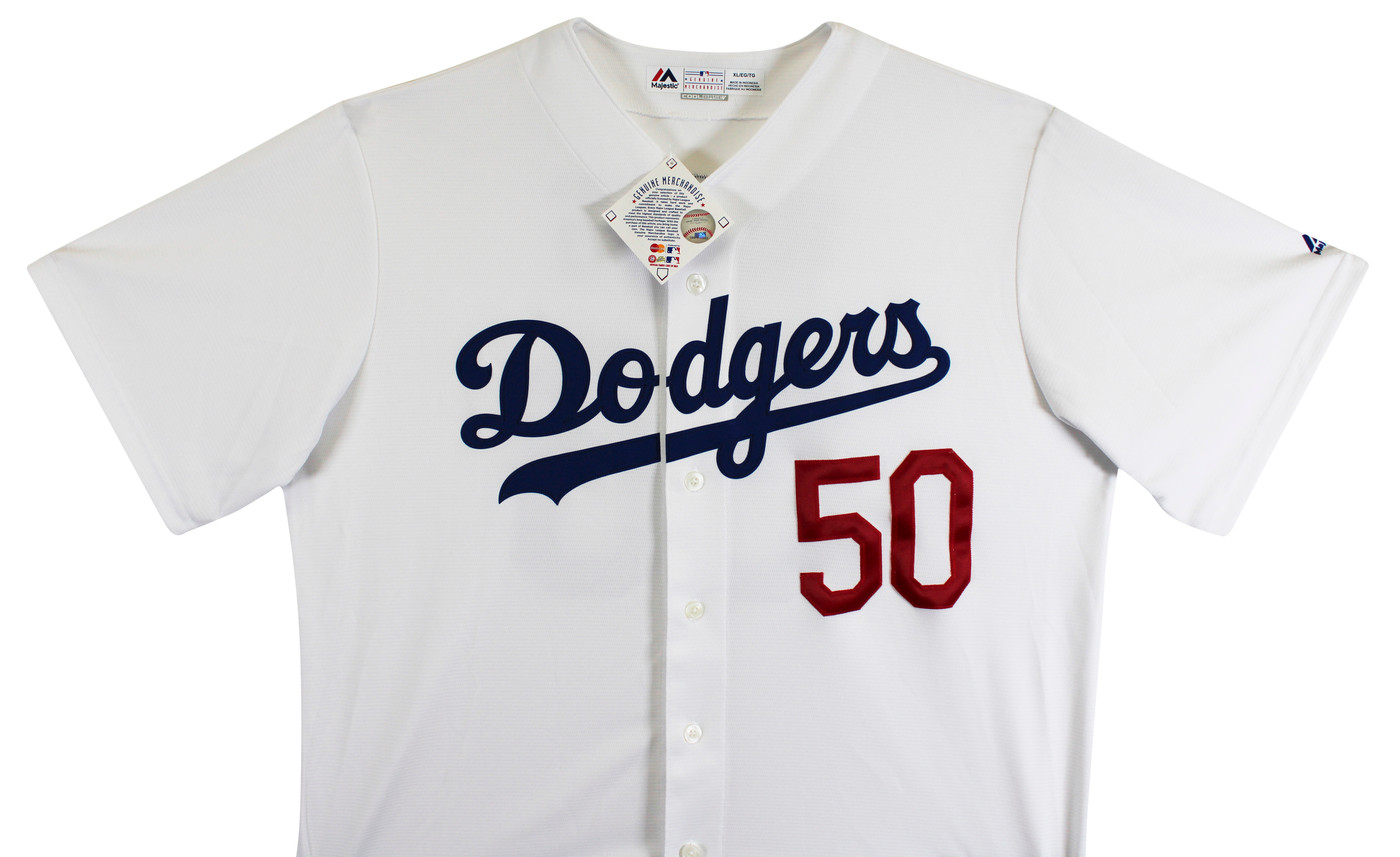 Dodgers Mookie Betts Authentic Signed White Majestic Cool Base Jersey BAS