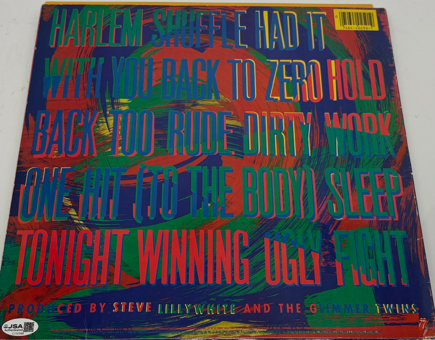 Ronnie Wood "Dirty Work"