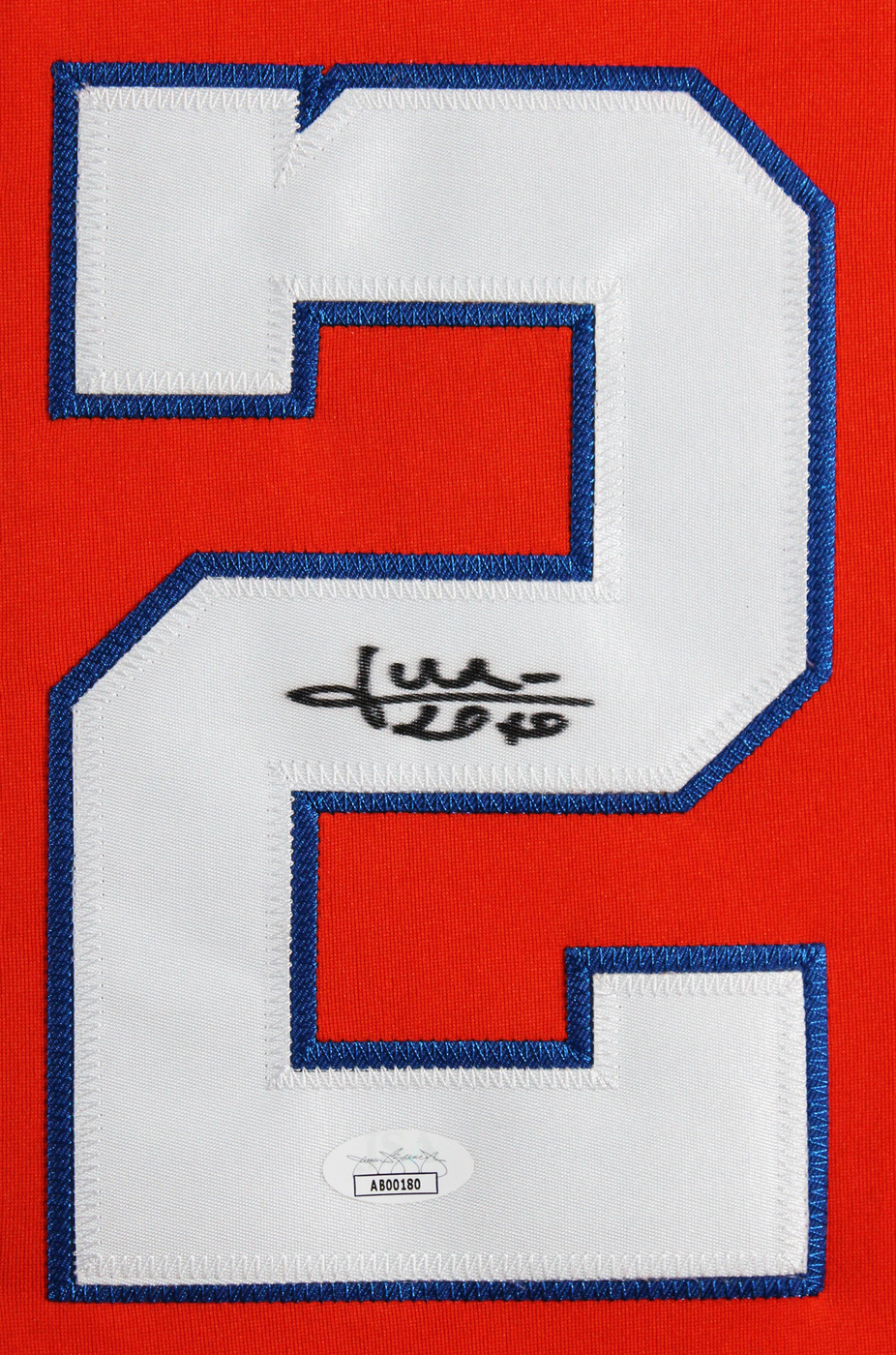 Juan Soto Authentic Signed Orange Pro Style Framed Jersey Autographed JSA