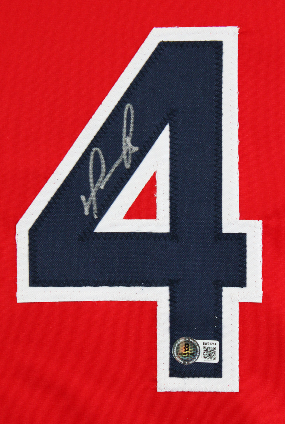 David Ortiz Authentic Signed Red Pro Style Jersey Autographed BAS