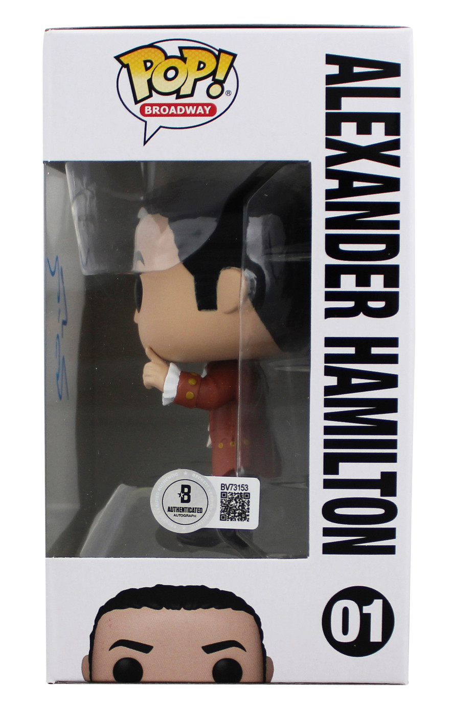 Lin-Manuel Miranda Signed Alexander Hamilton Funko Pop Vinyl Figure BAS #BV73153