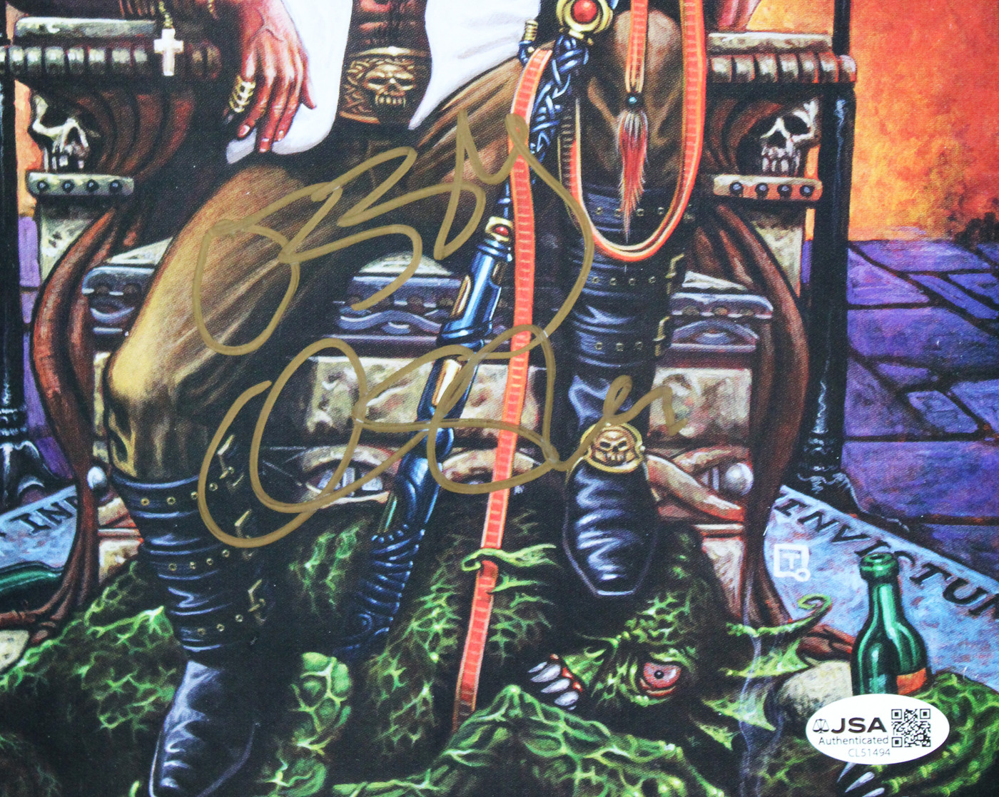 Ozzy Osbourne Authentic Signed 1993 Rock-It Comix #1 Magazine JSA #CL51494