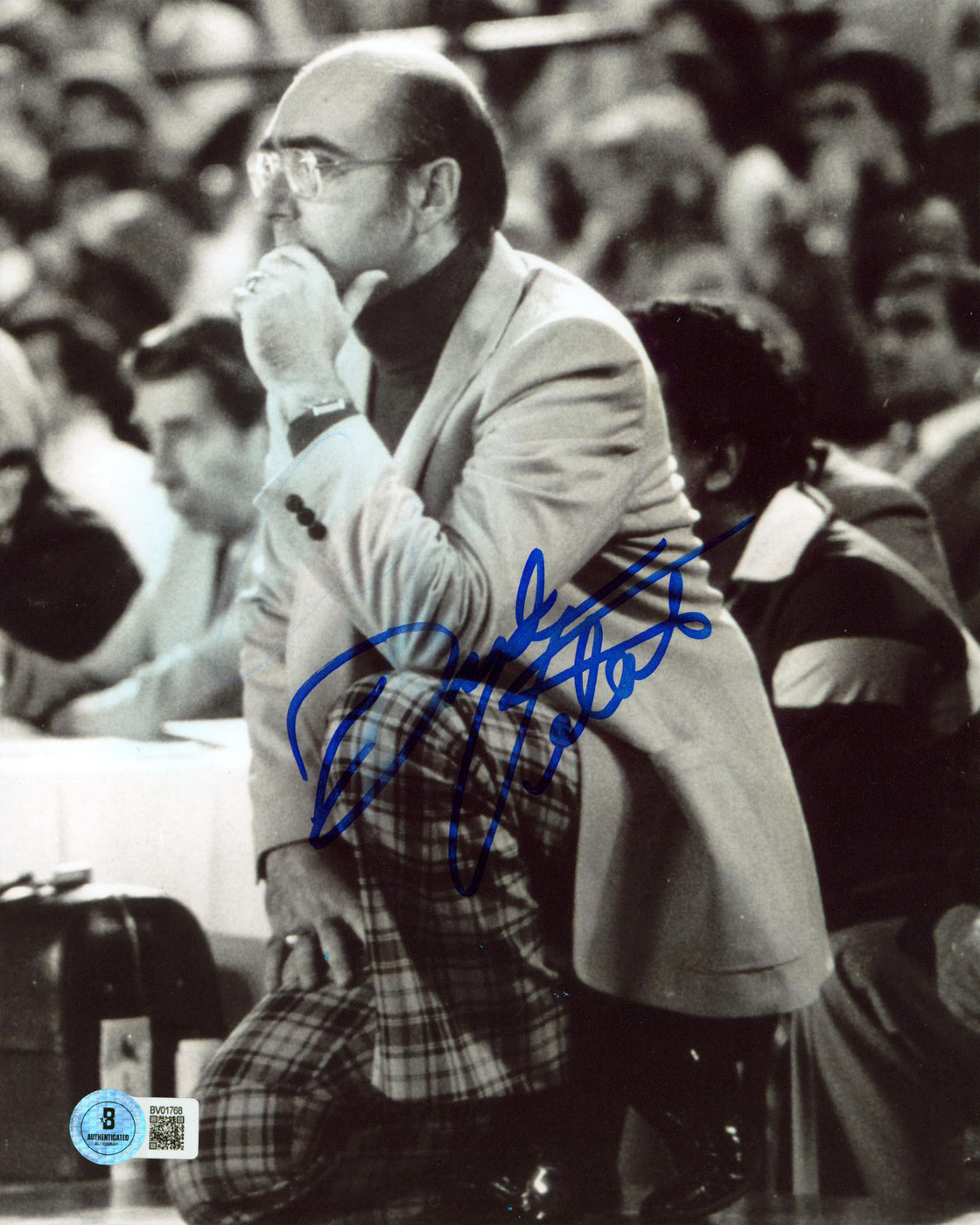Dick Vitale Sportscaster Authentic Signed 8x10 Vertical Photo BAS #BV01768