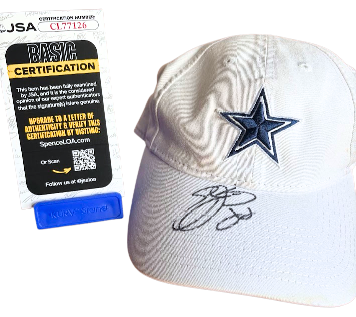Emmitt Smith Signed Dallas Cowboys Hat