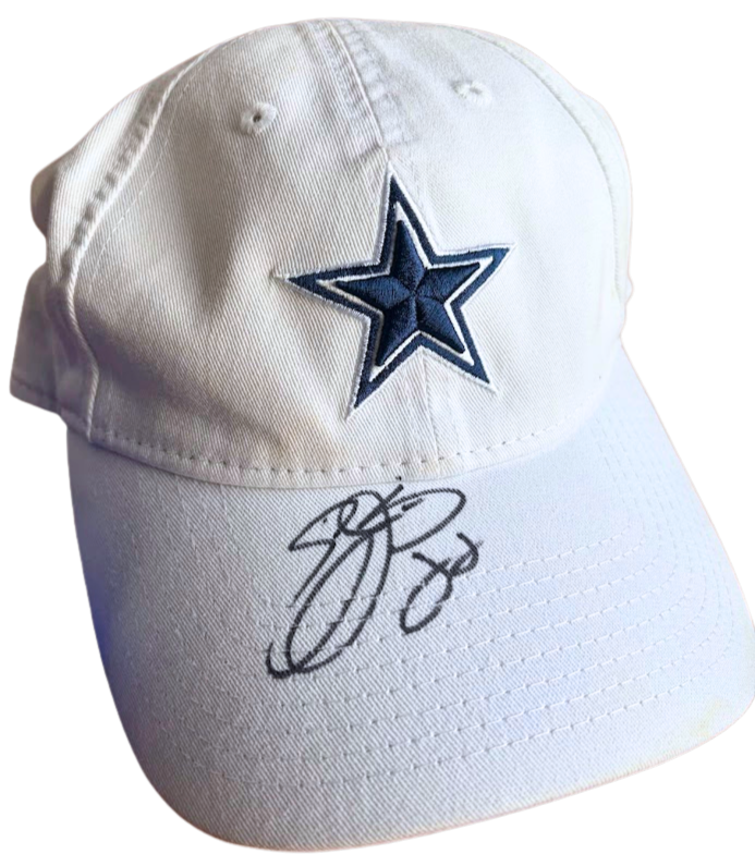 Emmitt Smith Signed Dallas Cowboys Hat
