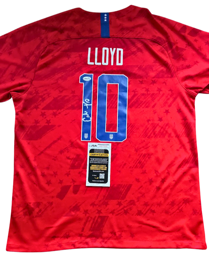 Carli Lloyd Signed USA Soccer Nike Jersey