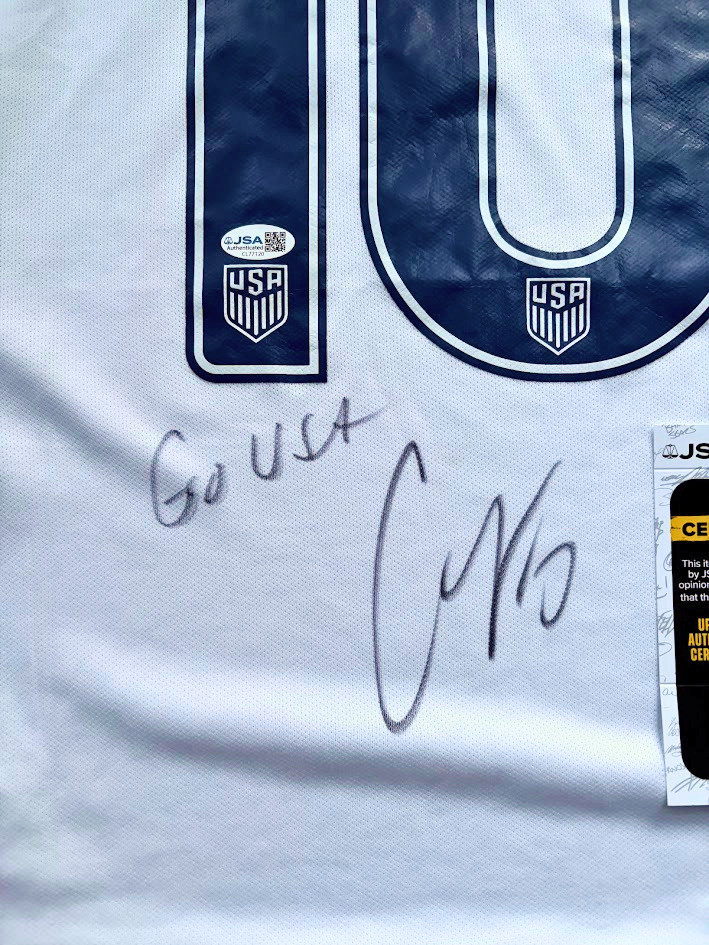 Carli Lloyd Signed USA Soccer Nike Away Jersey