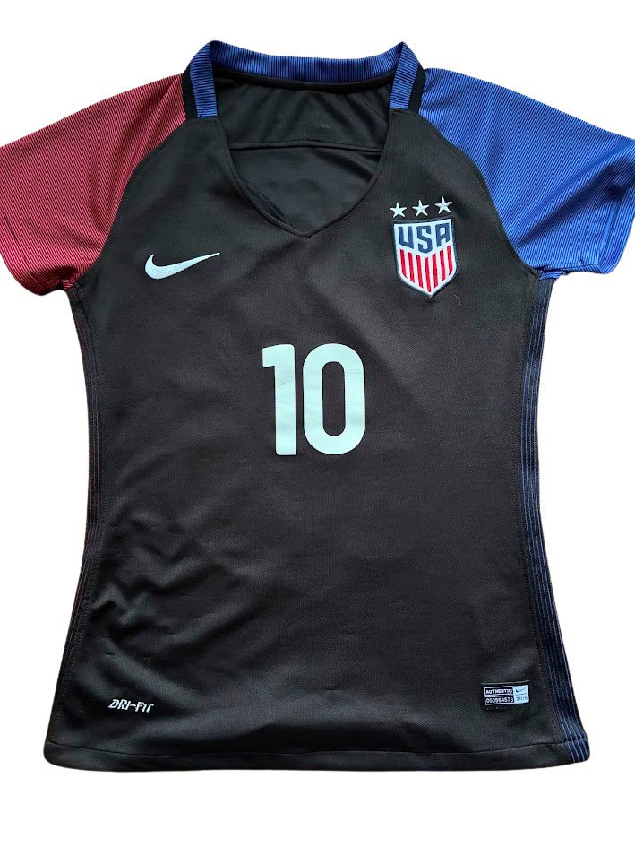 Carli Lloyd Signed USA Soccer Nike Black Jersey