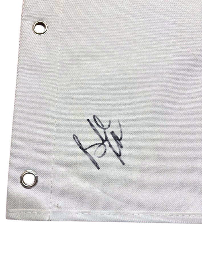 Brooks Koekpa Signed Waste Management Golf Flag