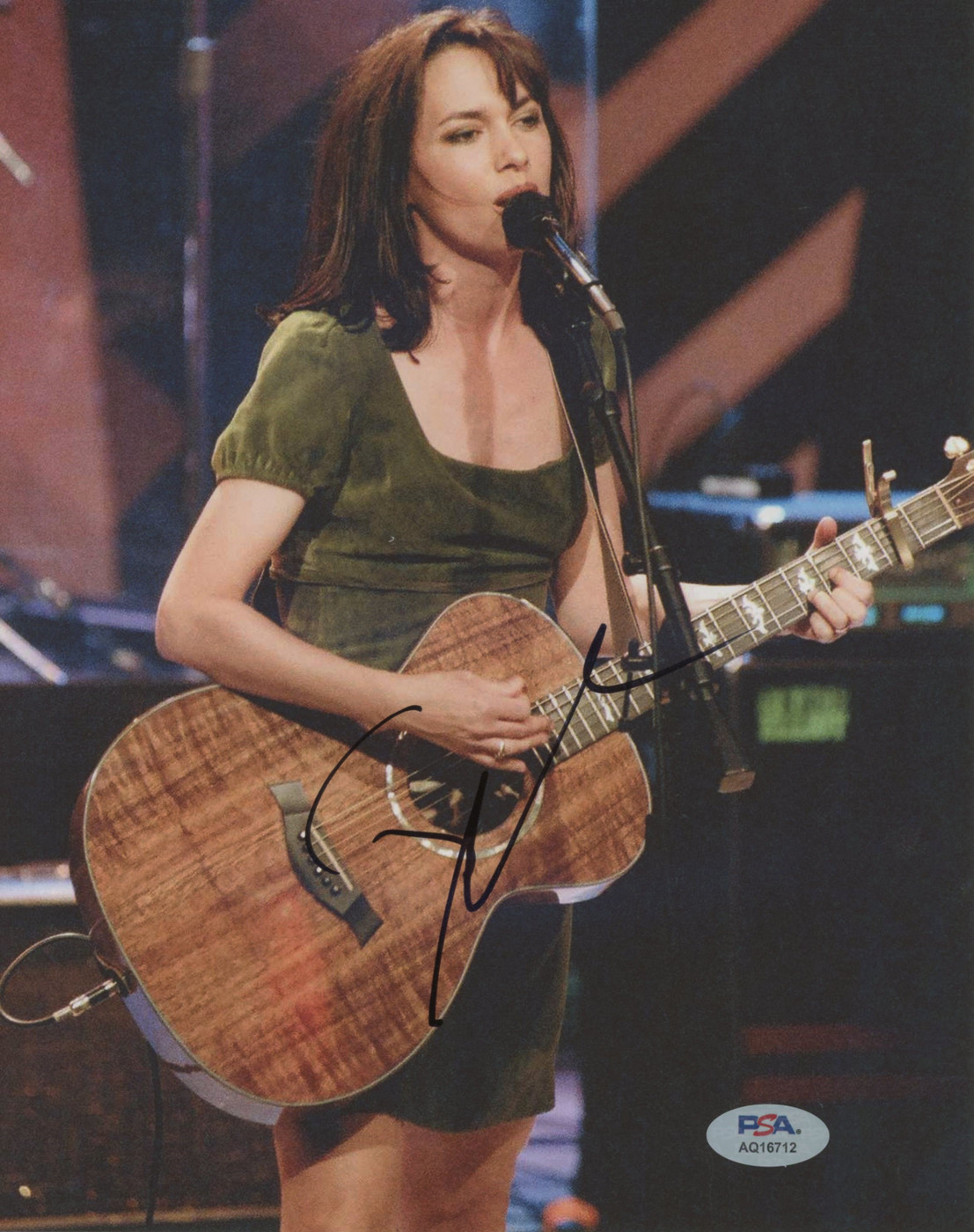 Susanna Hoffs The Bangles Authentic Signed 8x10 Photo PSA/DNA #AQ16712