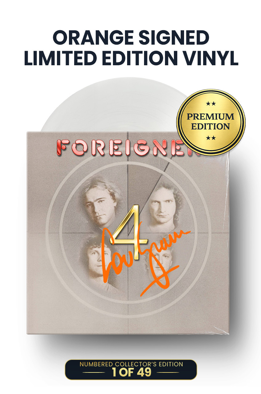 4 (signed by Lou Gramm)