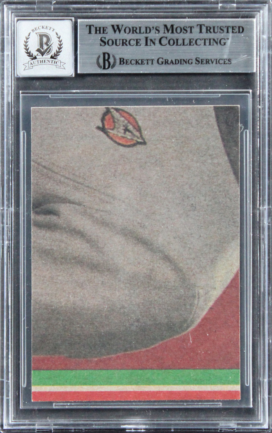 William Shatner Signed 1979 Star Trek #82 Duo For Danger Card Auto 10! BAS Slab