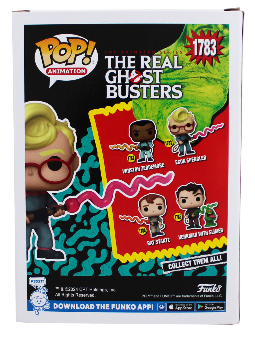 Maurice LaMarche Ghostbusters Signed Egon #1783 Funko Pop Figure BAS #BT64472