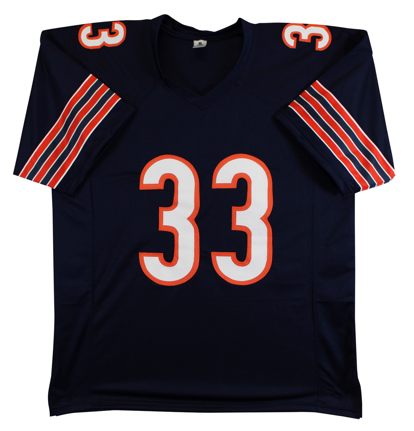 Charles Tillman "Peanut Punch" Signed Navy Pro Style Jersey JSA Witness