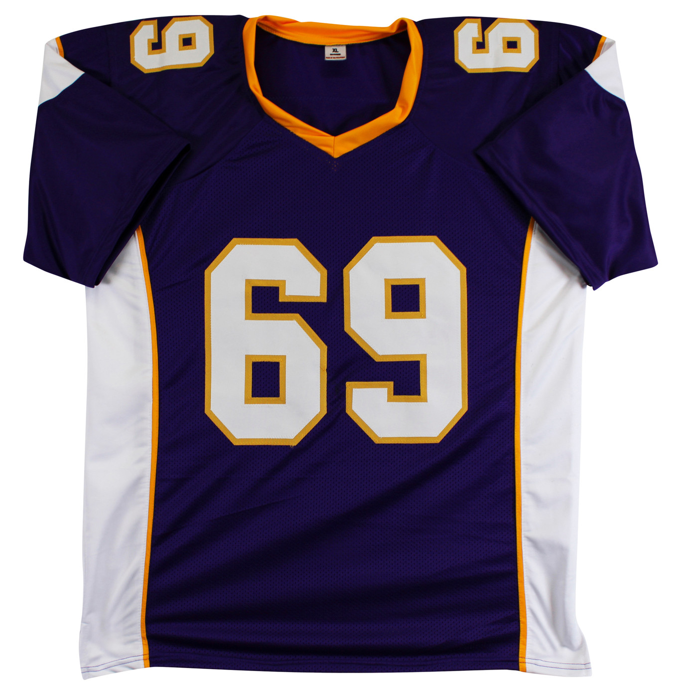 Jared Allen "HOF 25" Signed Purple Pro Style Jersey BAS Witnessed #3W307898