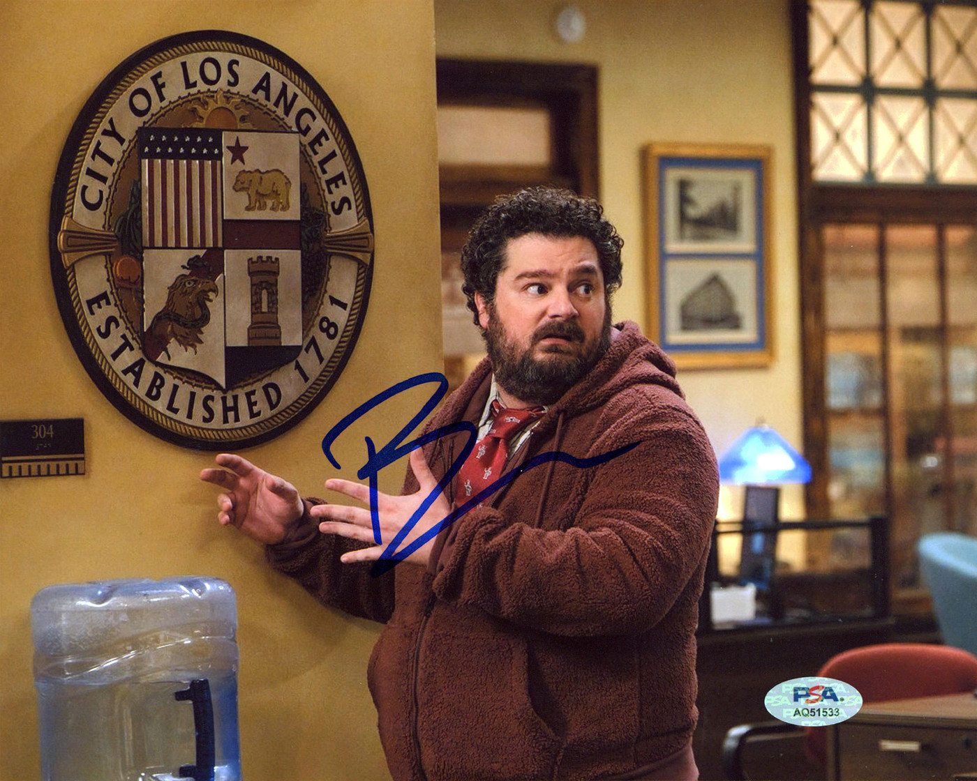 Bobby Moynihan Parks & Recreation Authentic Signed 8x10 Photo PSA/DNA #AQ51533