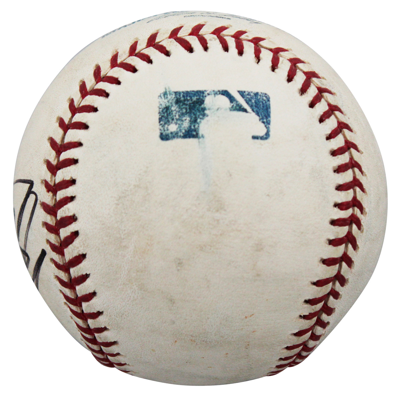 D-Backs Shawn Green Authentic Signed Game Used Selig OML Baseball BAS #BV70336