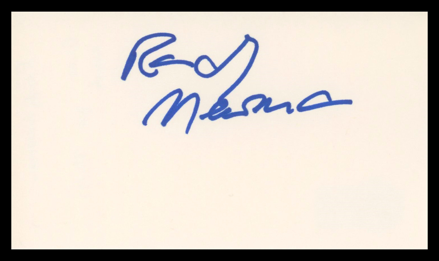 Randy Newman Toy Story Authentic Signed 3x5 Index Card BAS #BV04123