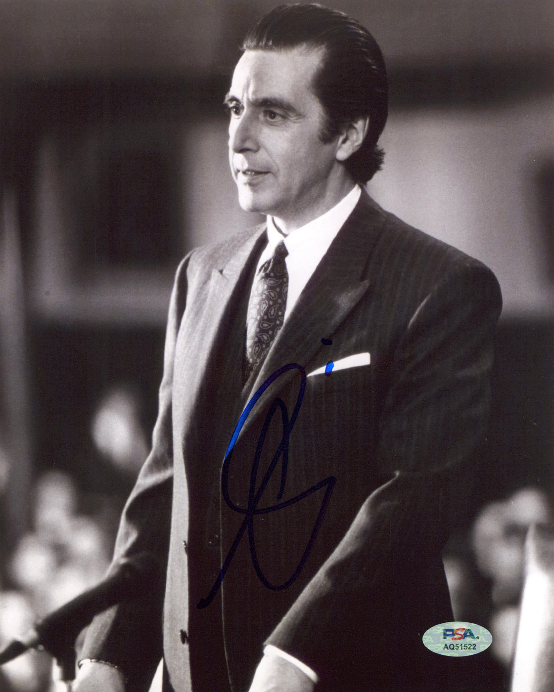 Al Pacino Scent Of A Woman Authentic Signed 8x10 Vertical Photo PSA/DNA #AQ51522