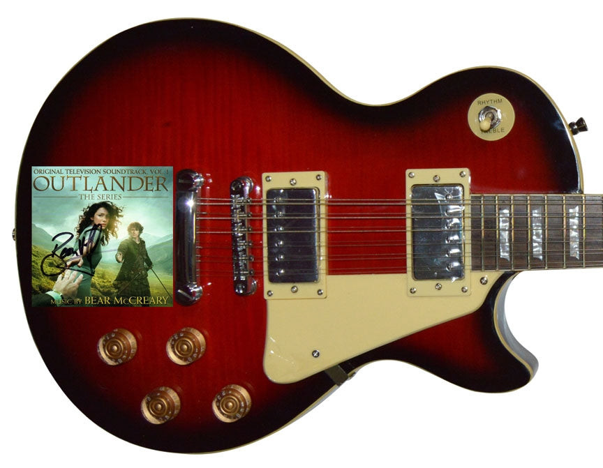 Bear McCreary Autographed CD Cover 12 String Guitar