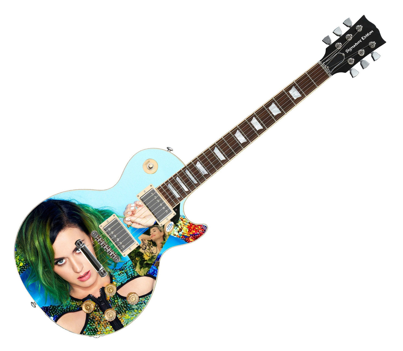 Katy Perry Signed Autographed Lp Album cd Photo Guitar ACOA