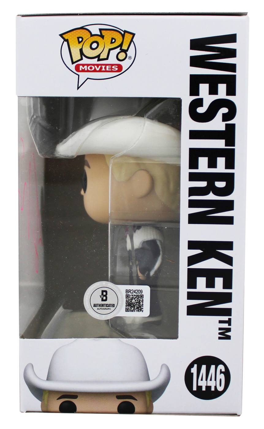 Ryan Gosling Barbie Signed Western Ken #1446 Funko Pop Vinyl Figure BAS #BR24209