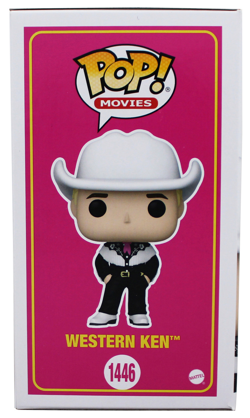Ryan Gosling Barbie Signed Western Ken #1446 Funko Pop Vinyl Figure BAS #BR24209
