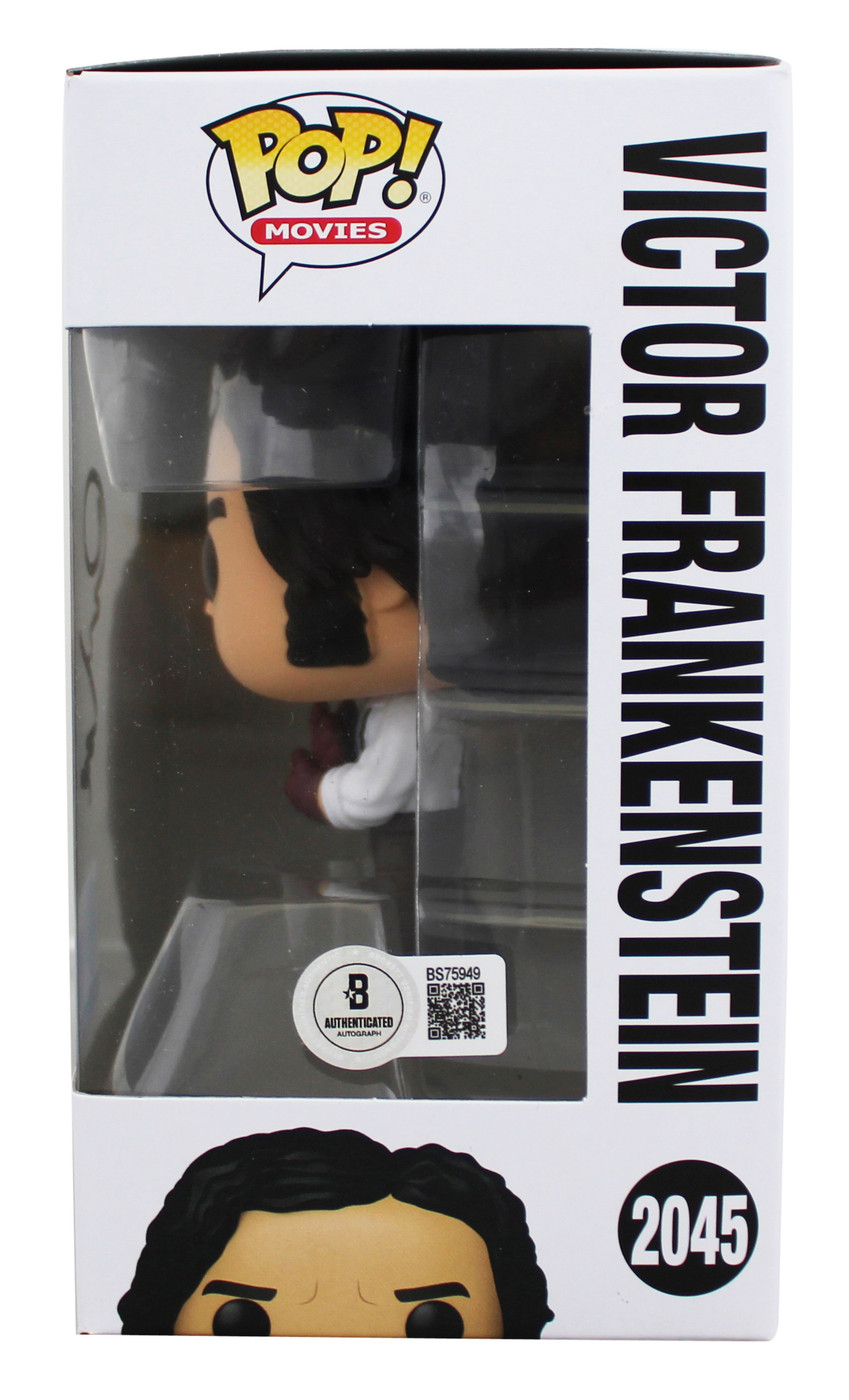 Oscar Isaac Frankenstein Signed Victor #2045 Funko Pop Vinyl Figure BAS #BS75949