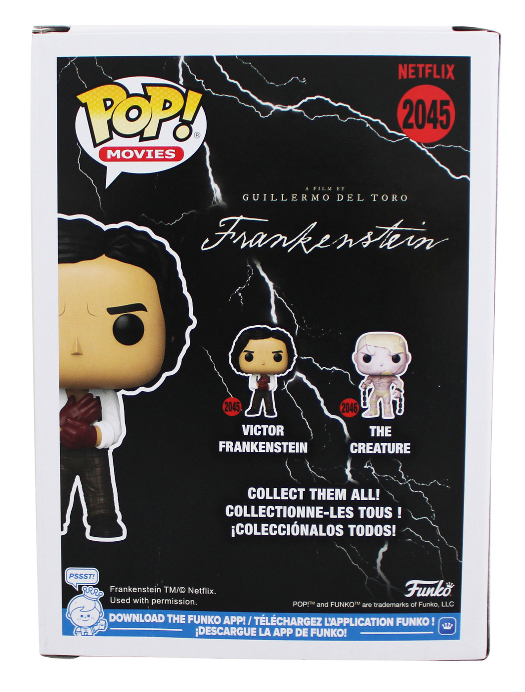 Oscar Isaac Frankenstein Signed Victor #2045 Funko Pop Vinyl Figure BAS #BS75949