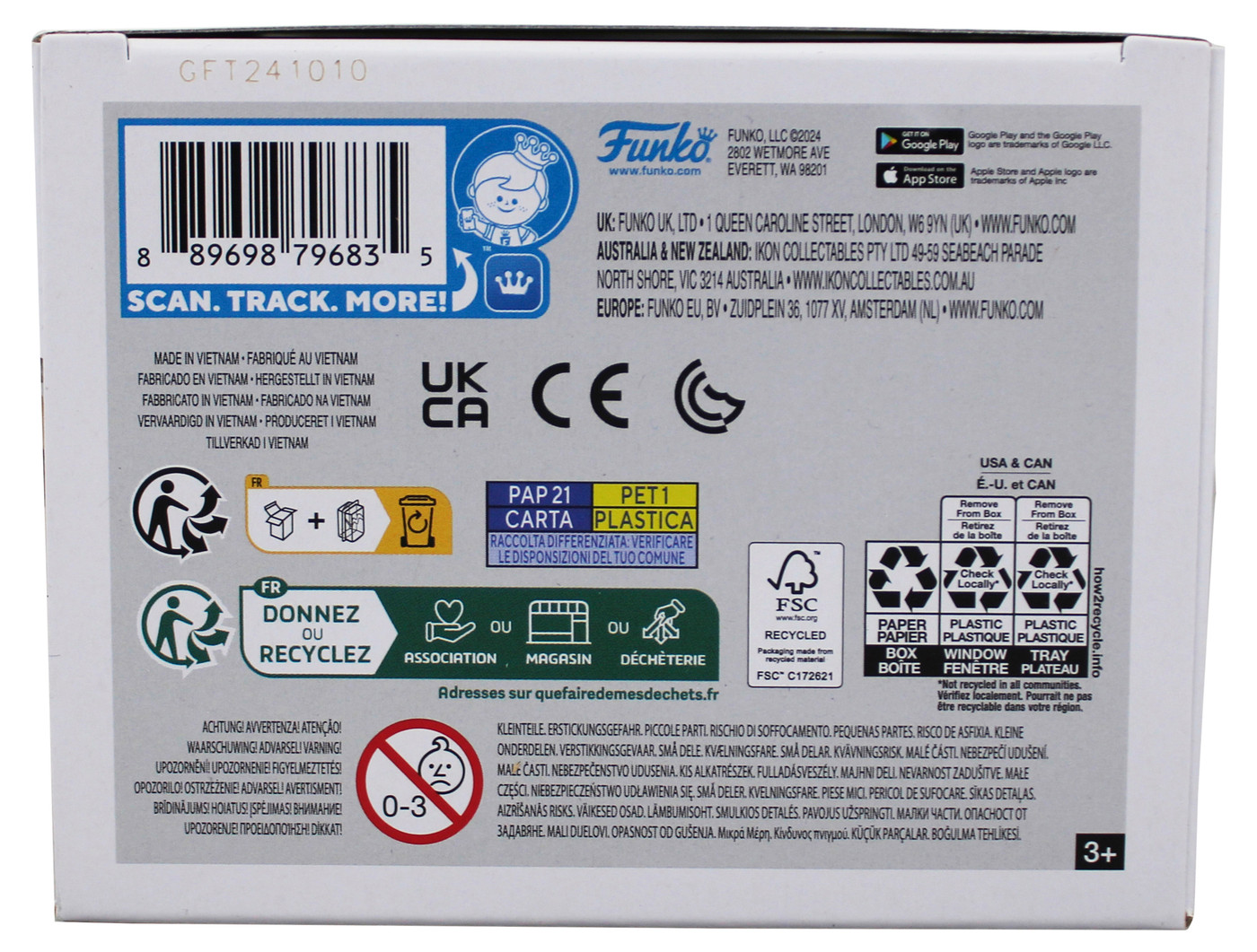 49ers Christian McCaffrey "23 OPOY" Signed #250 Funko Pop Figure BAS #BQ97986