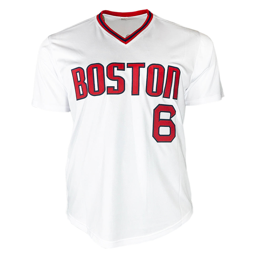 Rico Petrocelli Signed Boston White Baseball Jersey (JSA)