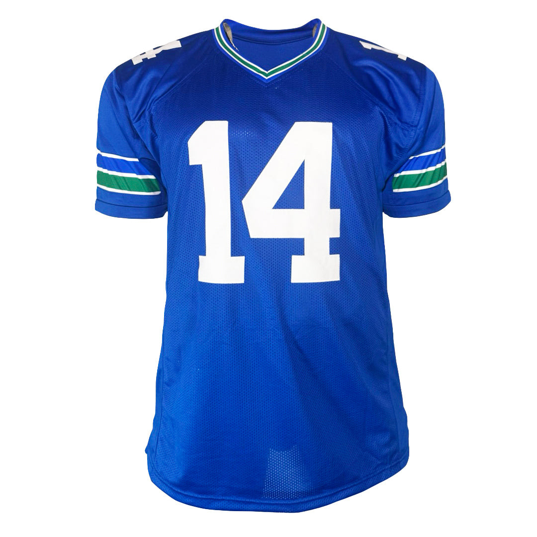 Sam Darnold Signed Seattle Blue Football Jersey (Beckett)