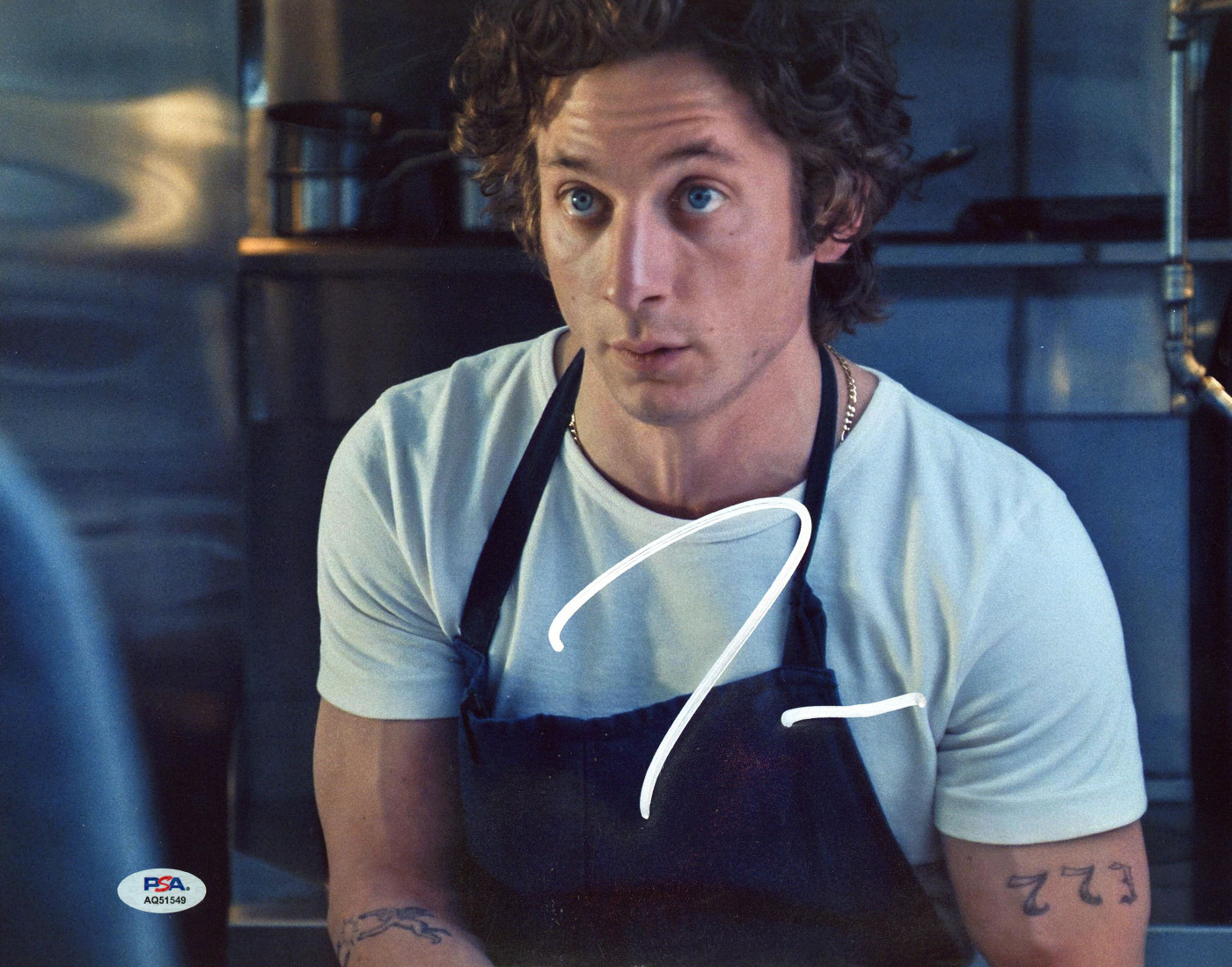 Jeremy Allen White The Bear Authentic Signed 11x14 Photo PSA/DNA #AQ51549