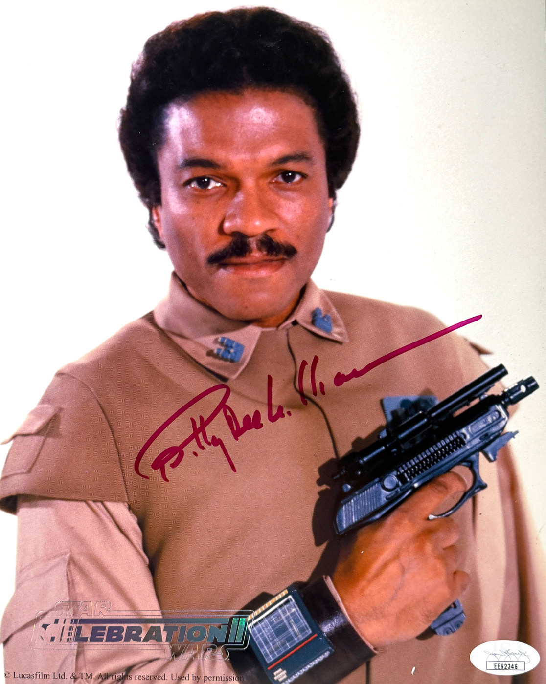 Billy Dee Williams OFFICIAL Lucas Film 8x10