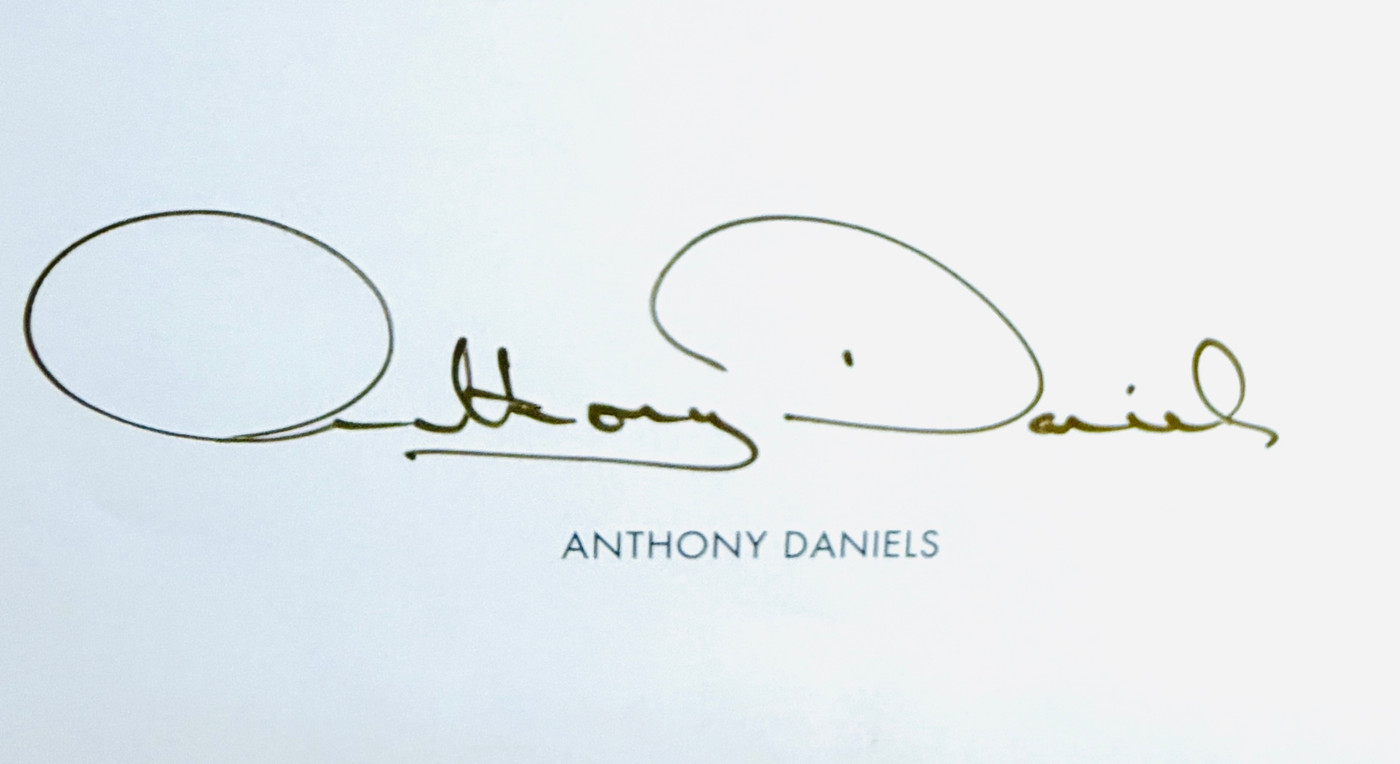 Anthony Daniels Book DROIDS #200 of 1000