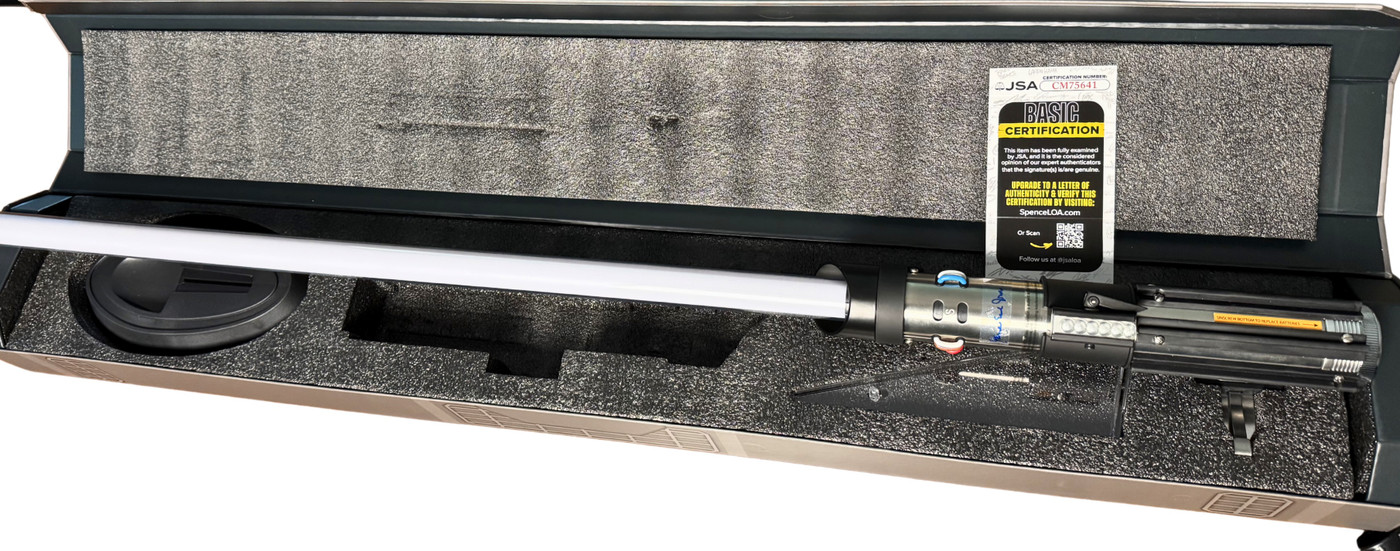 James Earl Jones Red Official Star Wars Lightsaber W/ Light & sound