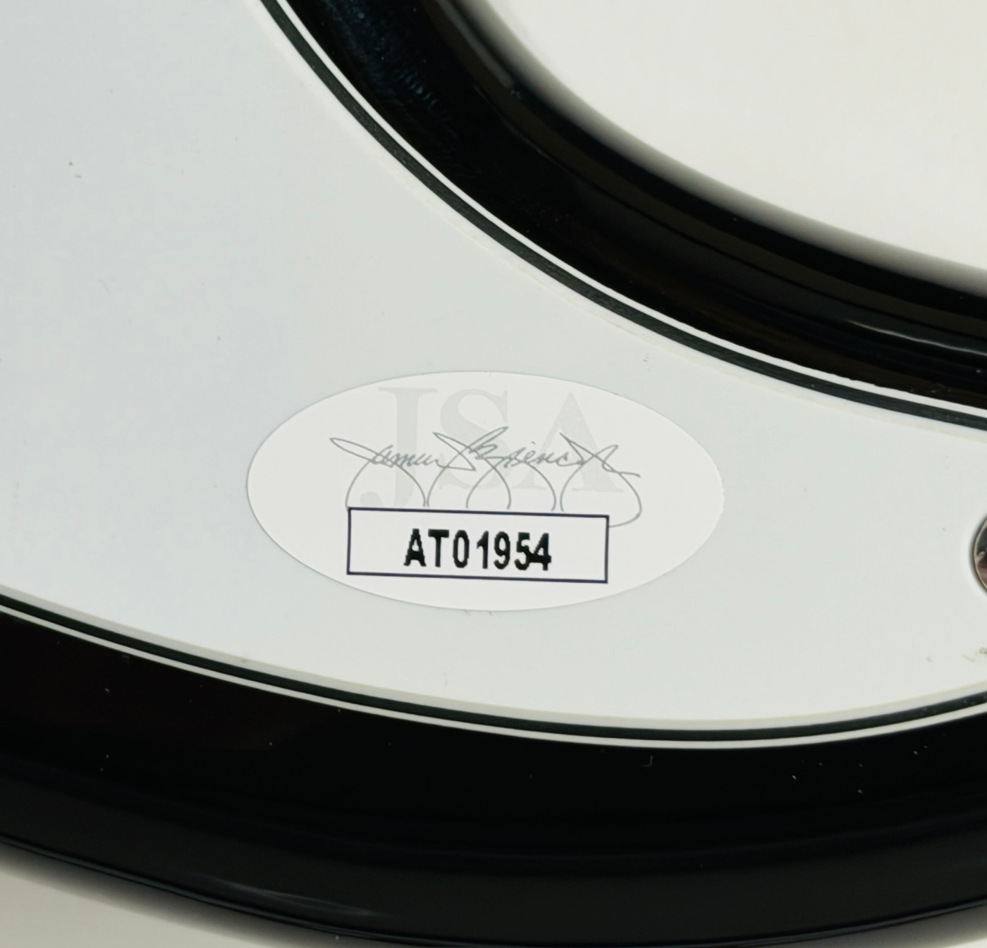 Dusty Hill ZZ Top Electric  Guitar w/ Hand Drawn Sketch