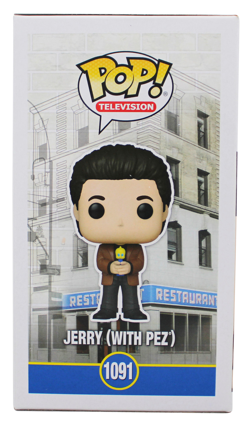 Jerry Seinfeld Signed Jerry (With Pez) #1091 Funko Pop Vinyl Figure JSA #CD80426