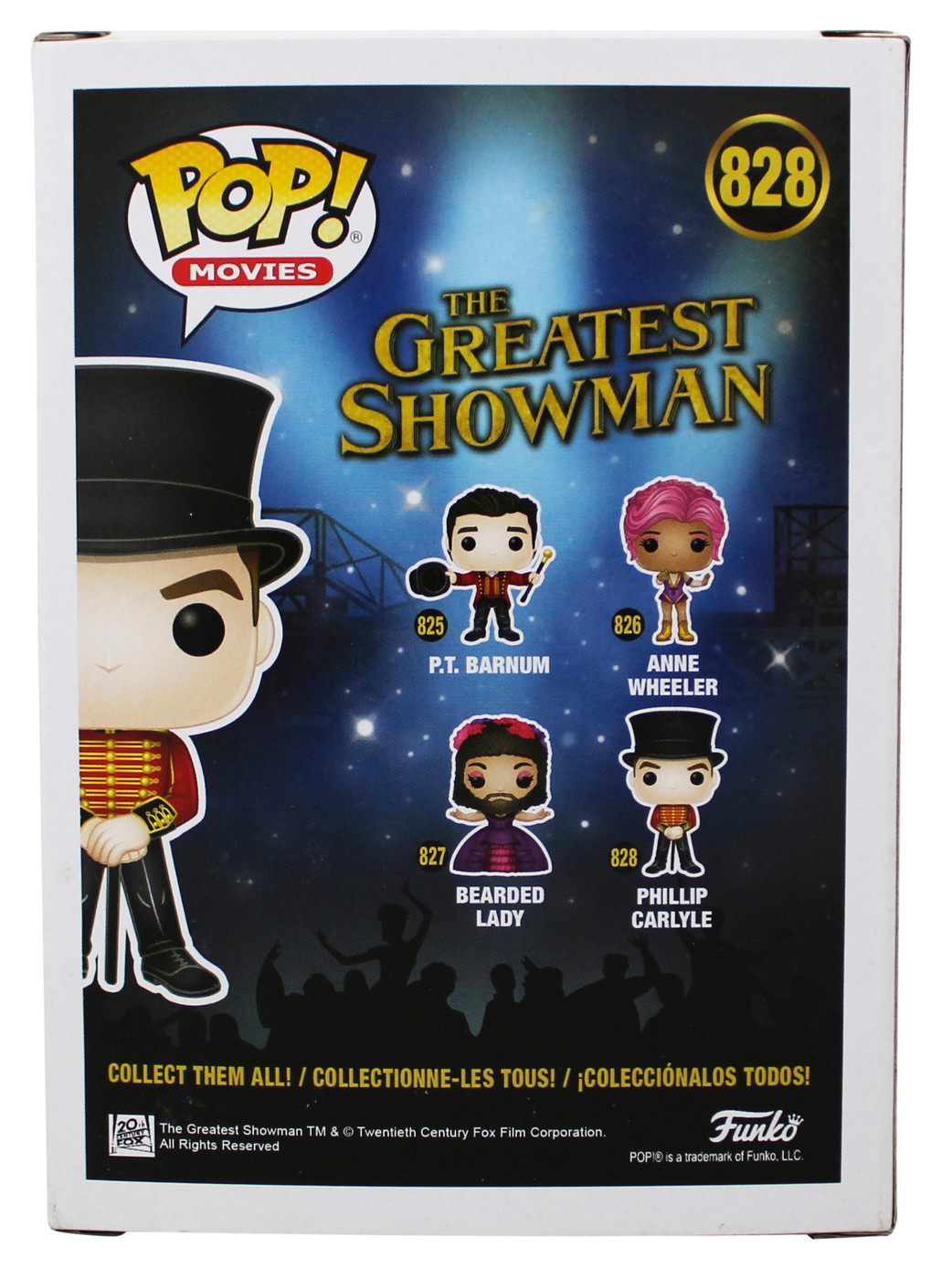 Zac Efron The Greatest Showman Signed #828 Funko Pop Vinyl Figure JSA #CE80256