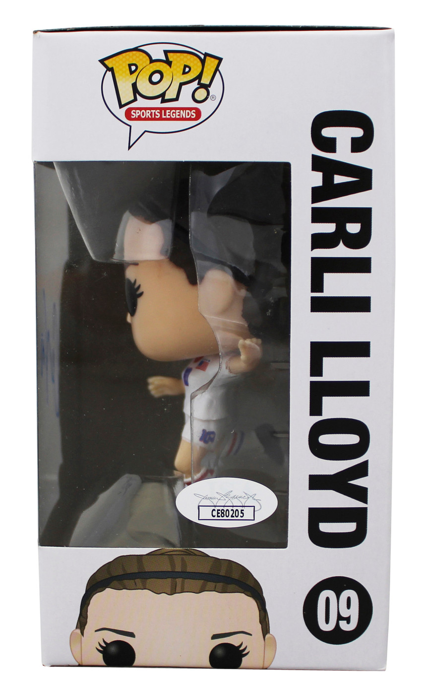 Carli Lloyd USA Soccer Authentic Signed #09 Funko Pop Vinyl Figure JSA #CE80205