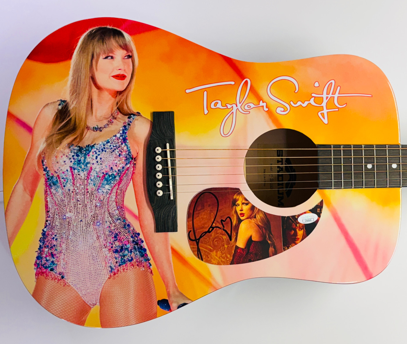 TAYLOR SWIFT – Custom "Eras Tour" Signed Guitar